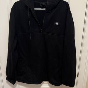 Black Zip Up Sweater